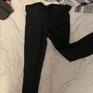Black High-Waisted Pants